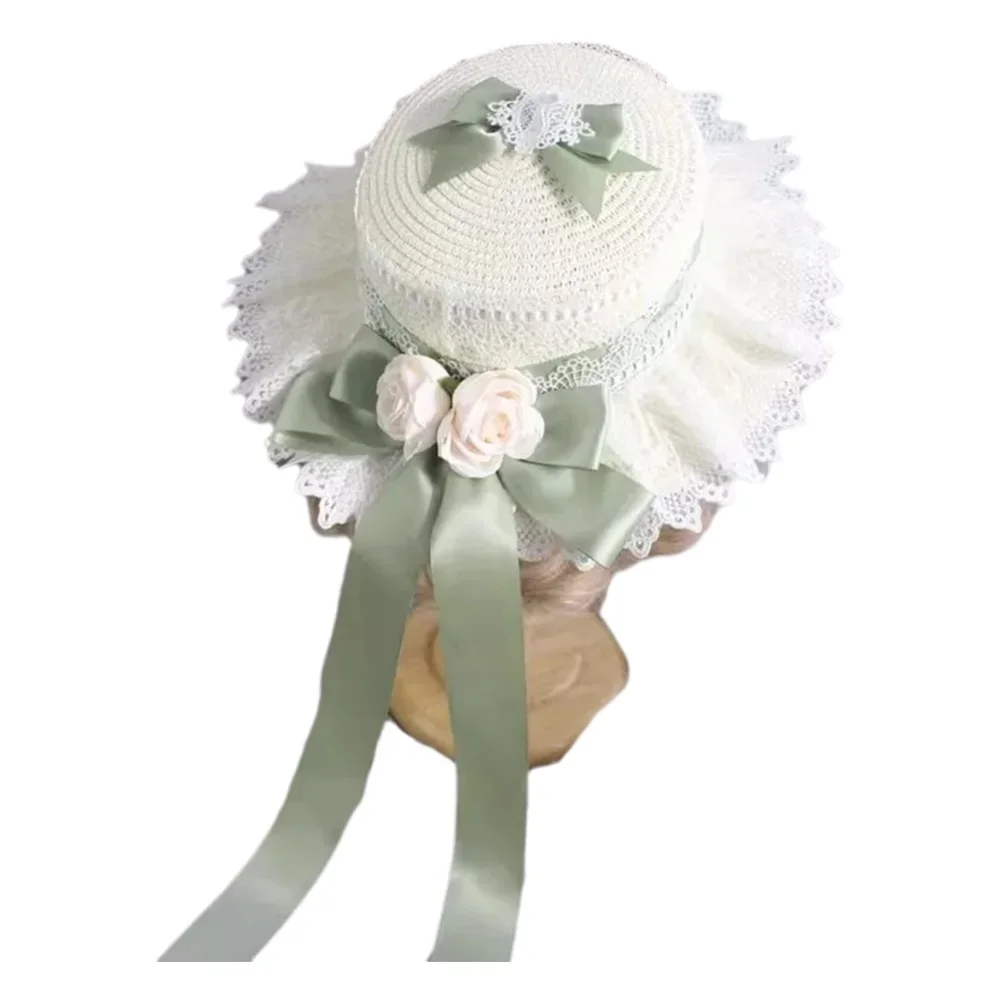Элегантная шляпа Лолиты ручной работы с памятью BNT, оригинальный дизайн, пасторальный стиль, шляпа Лолиты, женская летняя соломенная шляпа
Элегантная шляпа Лолиты ручной работы с памятью BNT, оригинальный дизайн, пасторальный стиль, шляпа Лолиты, женская летняя соломенная шляпа
