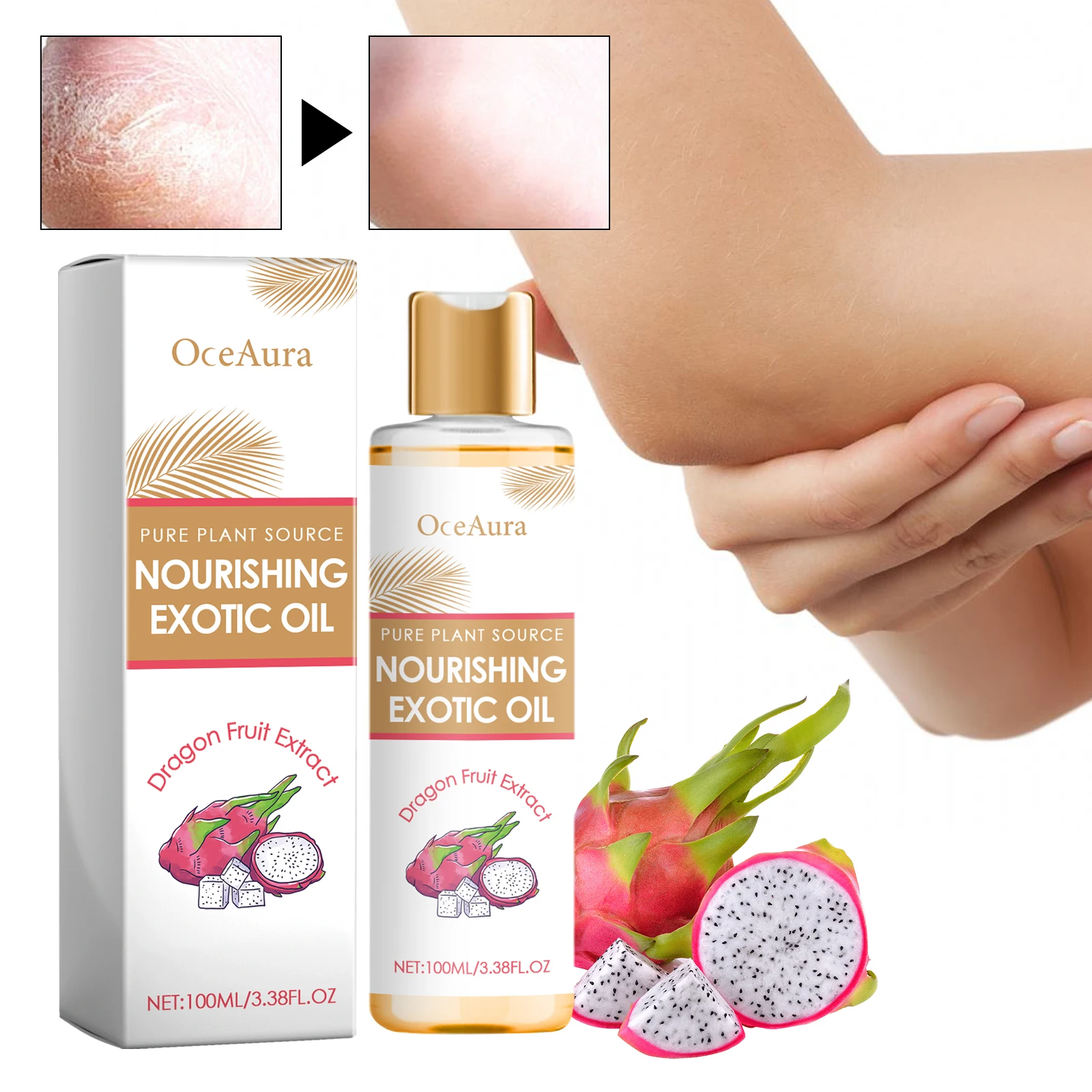 Oceaura Exotic Nourishing Body Oil Base Oil Fractionated Coconut Oil Body Care Moisturizing Essential Oil
Oceaura Exotic Nourishing Body Oil Base Oil Fractionated Coconut Oil Body Care Moisturizing Essential Oil