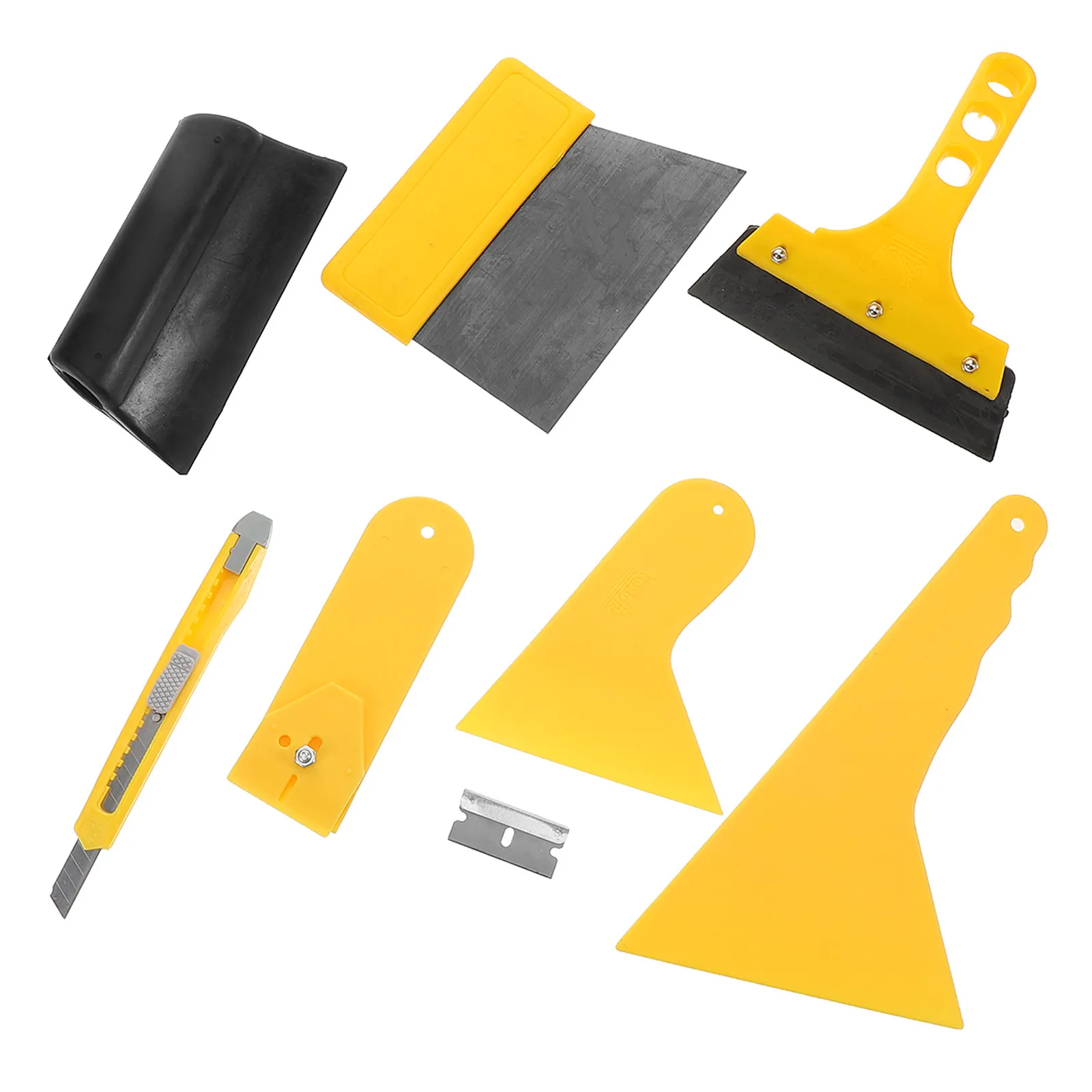 1Set Car Film Tool Kit Plastic Scraper Long Handle Edge Trimmer for Car Window Tinting Squeegee Bubble Free Film Application
1Set Car Film Tool Kit Plastic Scraper Long Handle Edge Trimmer for Car Window Tinting Squeegee Bubble Free Film Application