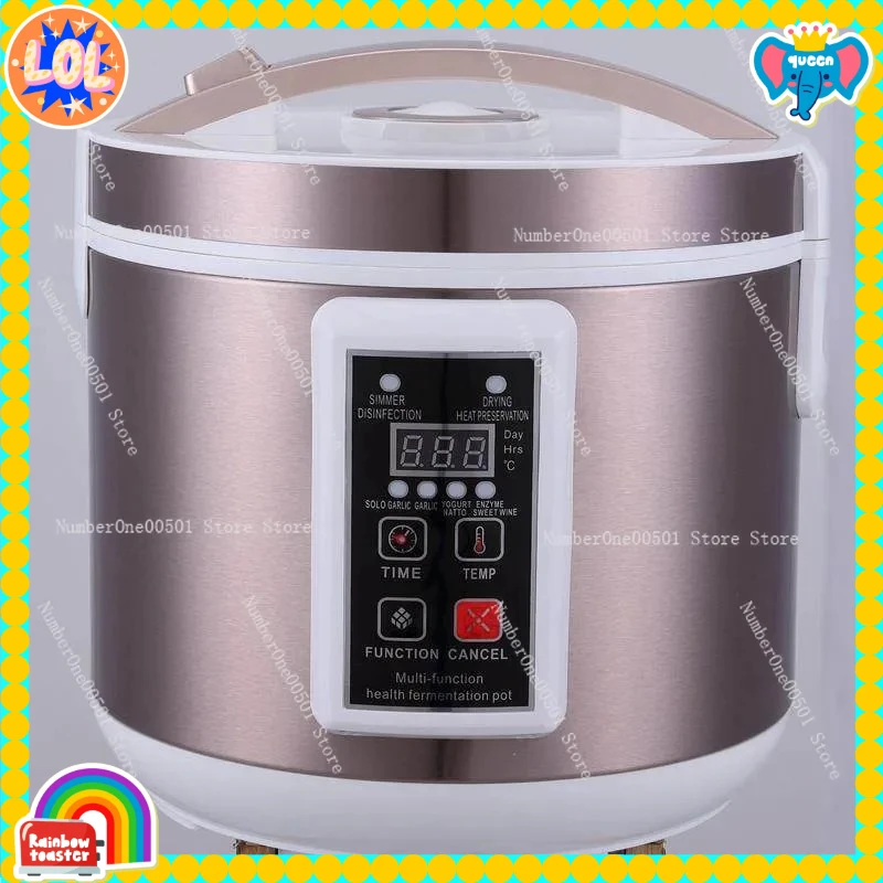 Smart Automatic Fermenter 110V 220V 5L Home Fermentation Machine for Black Garlic Yogurt Pickles
Smart Automatic Fermenter 110V 220V 5L Home Fermentation Machine for Black Garlic Yogurt Pickles