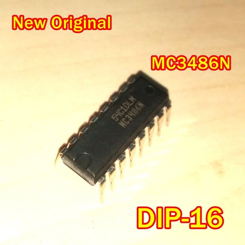 5Pcs to 100Pcs New Original Mc3486N Dip-16 Quadruple Differential Line Receiver with 3-State Outputs
5Pcs to 100Pcs New Original Mc3486N Dip-16 Quadruple Differential Line Receiver with 3-State Outputs