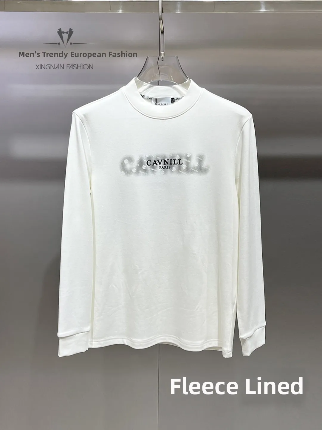 Men's Fce Lined Hoodie Sweatirt High Ne Print Casual Slim Fit Warm Base Layer irt Winter Faion Streetwear
Men's Fce Lined Hoodie Sweatirt High Ne Print Casual Slim Fit Warm Base Layer irt Winter Faion Streetwear