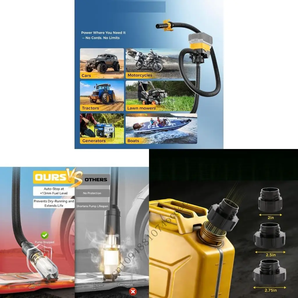 Battery Operation Electric 3.2GPM Cordless Transfer For Vehicles And Outdoor Equipment
Battery Operation Electric 3.2GPM Cordless Transfer For Vehicles And Outdoor Equipment