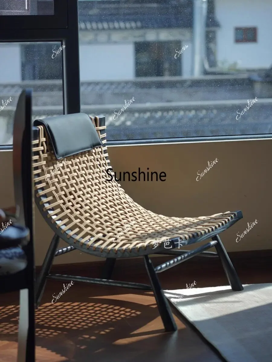 Balcony Leisure Chair Light Luxury Household Living Room Single Sofa
Balcony Leisure Chair Light Luxury Household Living Room Single Sofa