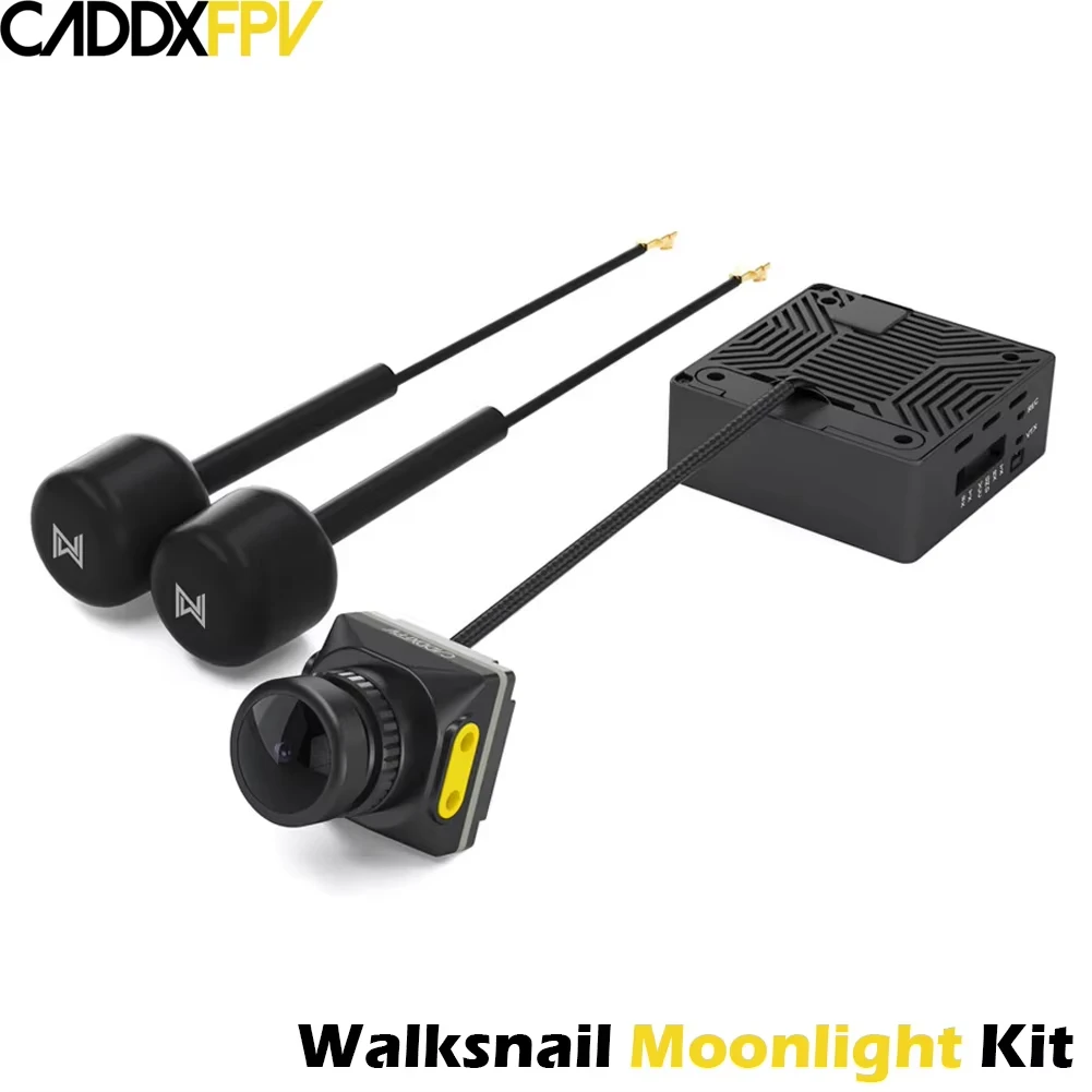 CADDXFPV Walksnail Moonlight KIT HD VTX 4K CAMERA Built-in Gyroscope Supports Gyroflow suitable for FPV Model Aircraft
CADDXFPV Walksnail Moonlight KIT HD VTX 4K CAMERA Built-in Gyroscope Supports Gyroflow suitable for FPV Model Aircraft