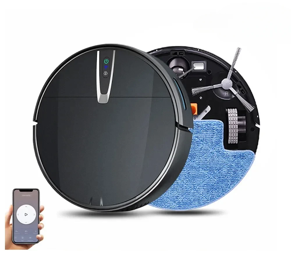 Vacuum Cleaner Robot 3800PA Smart Wireless Wi-Fi Auto Cleans Sweeping Floor With Mopping Robotic Vacuum Cleaning For Home
Vacuum Cleaner Robot 3800PA Smart Wireless Wi-Fi Auto Cleans Sweeping Floor With Mopping Robotic Vacuum Cleaning For Home