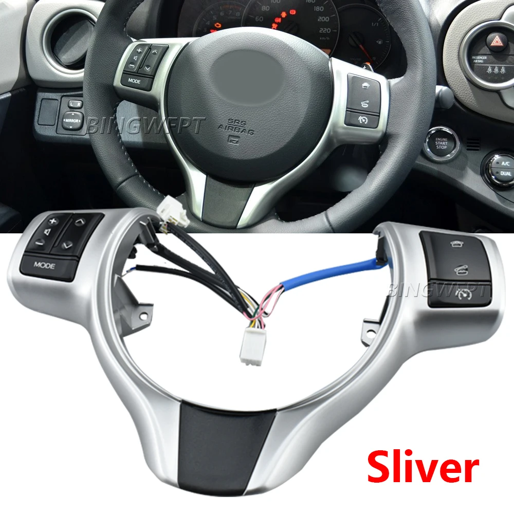 Высококачественная кнопка управления аудиосистемой на руле с проводом для Toyota Yaris 2012-2018, Verso-S, VitZ 2012-2014
Высококачественная кнопка управления аудиосистемой на руле с проводом для Toyota Yaris 2012-2018, Verso-S, VitZ 2012-2014