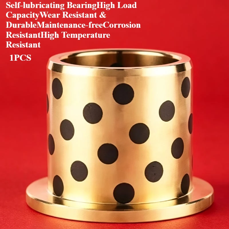 1/2PCS 5 6 8 1012 14 15 16mm Flanged Copper Bushing with Solid Lubricant Self-Lubricating JFB Oilless Bearing Inner Diameter
1/2PCS 5 6 8 1012 14 15 16mm Flanged Copper Bushing with Solid Lubricant Self-Lubricating JFB Oilless Bearing Inner Diameter