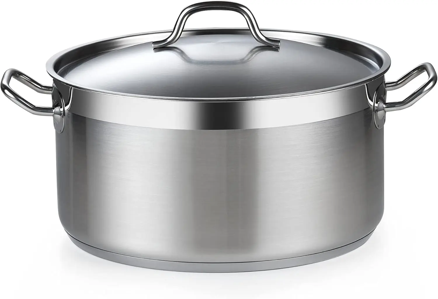 9 Quart Stainless Steel Dutch Oven with Lid, Multi-Stove Compatible Stockpot for Home Cooking
9 Quart Stainless Steel Dutch Oven with Lid, Multi-Stove Compatible Stockpot for Home Cooking