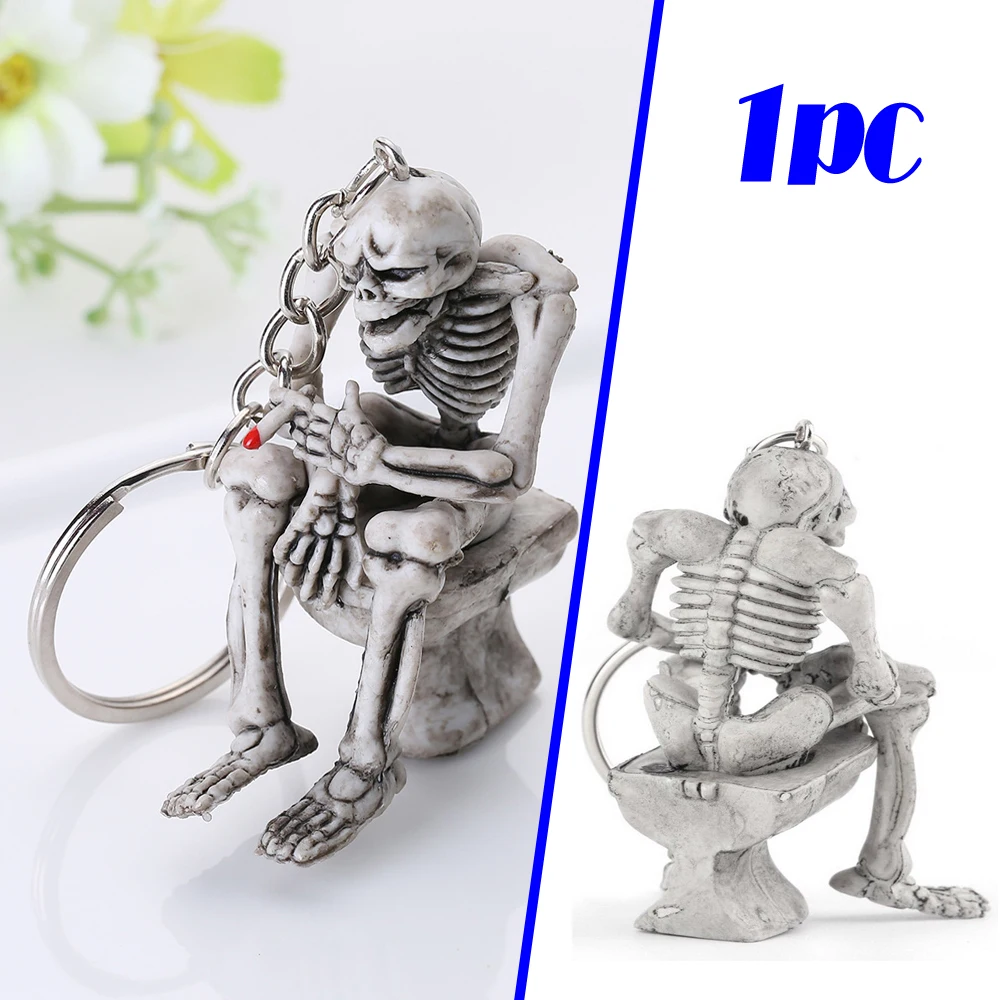 1pc Universal Car Toilet Design Keyfob Rubber Car Skull Shaped Keyring Creative Car Decoration Keychain Auto Interior Accessorie
1pc Universal Car Toilet Design Keyfob Rubber Car Skull Shaped Keyring Creative Car Decoration Keychain Auto Interior Accessorie