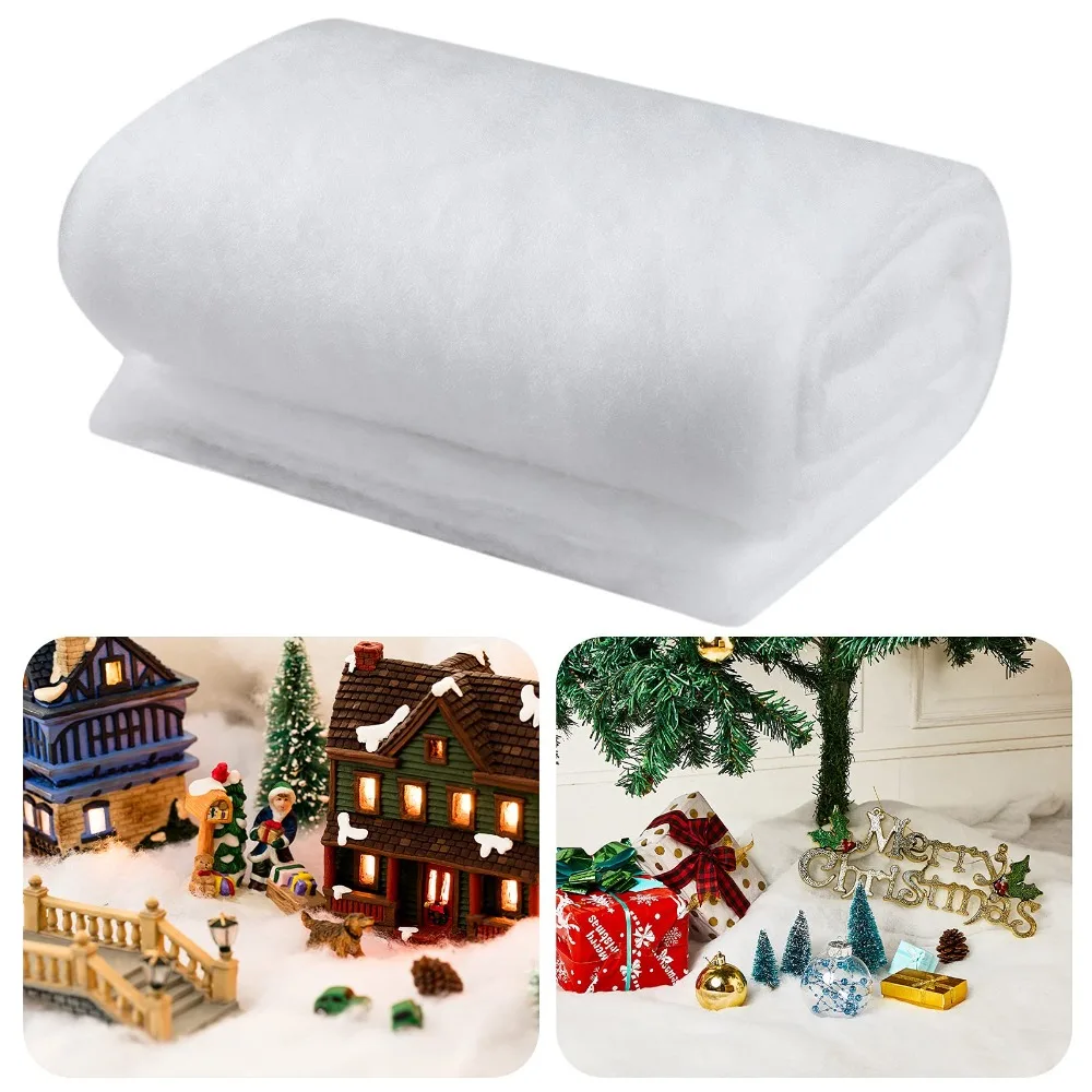 80*240CM Christmas Snow Cover Blanket Artificial Cotton Blanket Christmas Tree Backdrop Decoration Fake Snow Carpet
80*240CM Christmas Snow Cover Blanket Artificial Cotton Blanket Christmas Tree Backdrop Decoration Fake Snow Carpet