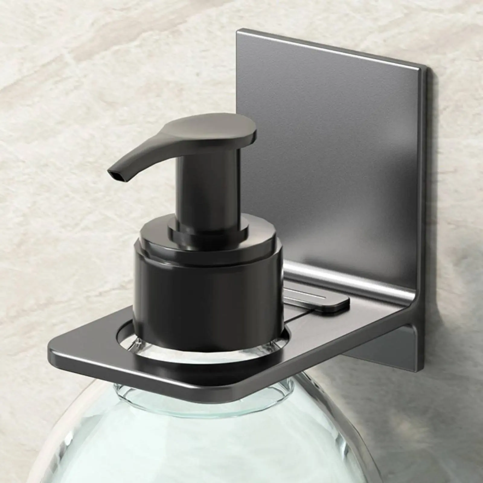 Wall Mounted Soap Dispenser Holder Heavy Duty Soap Dispenser Holder Bathroom Bottle Rack Rust Resistant
Wall Mounted Soap Dispenser Holder Heavy Duty Soap Dispenser Holder Bathroom Bottle Rack Rust Resistant