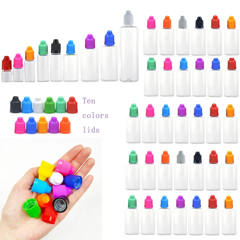 10Pcs 3ml-120ml Empty PET Plastic Squeezable Plastic Dropper Bottles Travel Dropper Container W/ Color CRC Cap with Free Funnels
10Pcs 3ml-120ml Empty PET Plastic Squeezable Plastic Dropper Bottles Travel Dropper Container W/ Color CRC Cap with Free Funnels