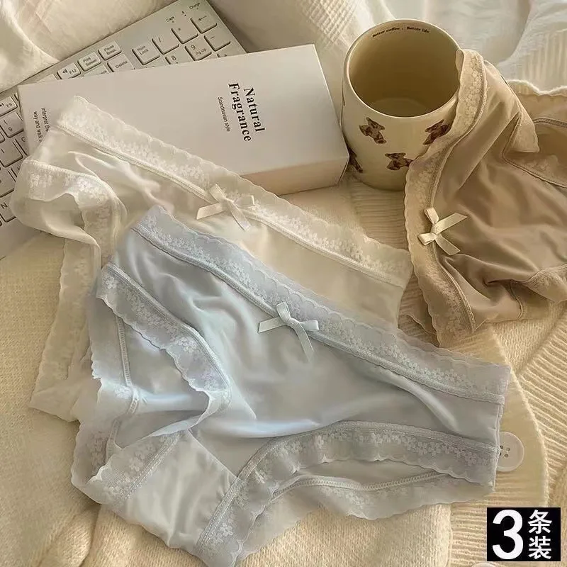 Сексуальное Кружевное женское нижнее белье большого размера на весну и лето, цветное нижнее белье из вискозы для девочек, быстросохнущее удобное нижнее белье со средней талией
Сексуальное Кружевное женское нижнее белье большого размера на весну и лето, цветное нижнее белье из вискозы для девочек, быстросохнущее удобное нижнее белье со средней талией