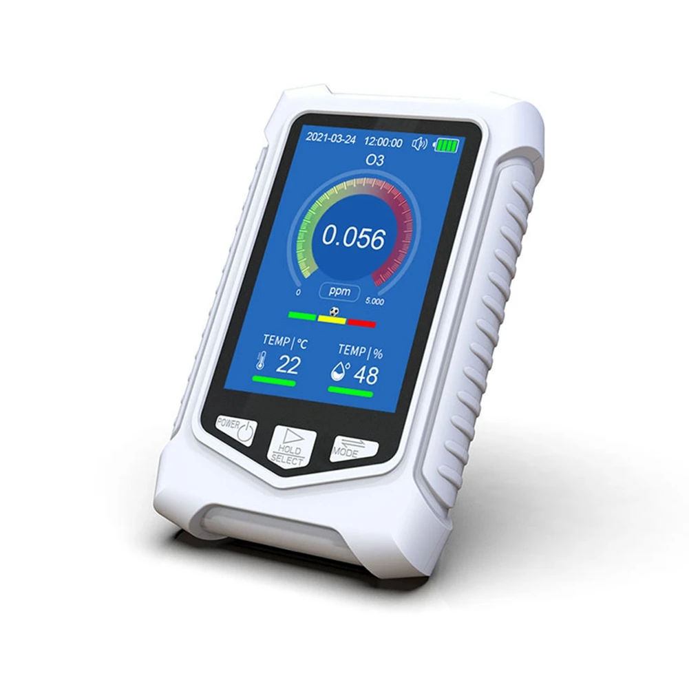 Portable Ozone Analyzer Multifunctional Smart O3 Ozone Meter Gas Detector Sensor Temp Humidity Air Quality Pollution Monitor
Portable Ozone Analyzer Multifunctional Smart O3 Ozone Meter Gas Detector Sensor Temp Humidity Air Quality Pollution Monitor