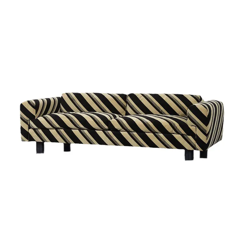 Light luxury high-end sofa villa creative small unit living room multi person straight row striped fabric sofa
Light luxury high-end sofa villa creative small unit living room multi person straight row striped fabric sofa