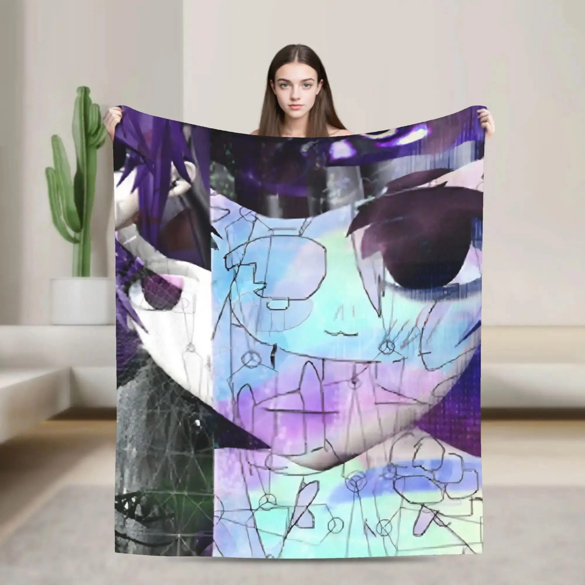 Skitzofrenia Simulation Blanket Airplane Travel Flannel Bedding Throws for Couch Chair Super Soft Custom Quality Bedspread
Skitzofrenia Simulation Blanket Airplane Travel Flannel Bedding Throws for Couch Chair Super Soft Custom Quality Bedspread
