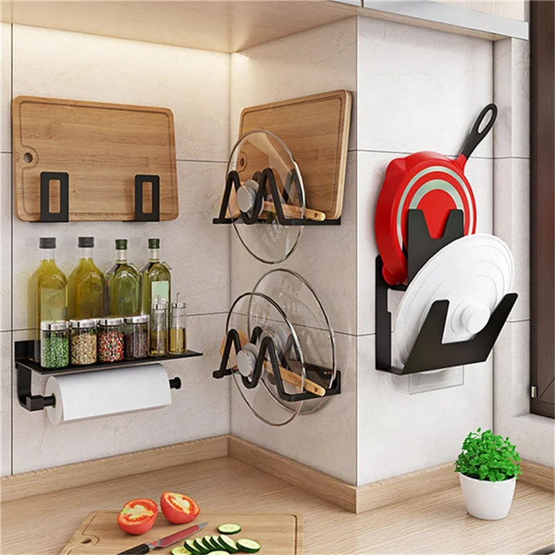 Rust-Proof Pot Cover Holder Wall Mount Plate Rack Strong Bearing Capacity No Punching Pot Lid Shelf Galley Rack White-B Durable
Rust-Proof Pot Cover Holder Wall Mount Plate Rack Strong Bearing Capacity No Punching Pot Lid Shelf Galley Rack White-B Durable