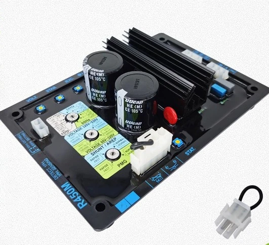 Brushless Generator Set Accessories R450M Automatic Voltage Regulator Excitation Voltage Regulator Board
Brushless Generator Set Accessories R450M Automatic Voltage Regulator Excitation Voltage Regulator Board