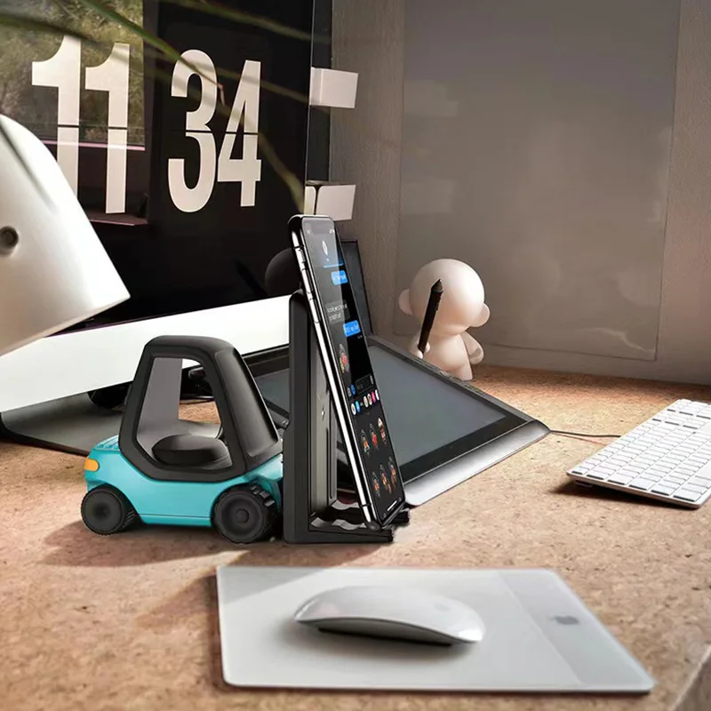 Desktop cell phone stand creative fast charging universal base iPhone wireless charger
Desktop cell phone stand creative fast charging universal base iPhone wireless charger