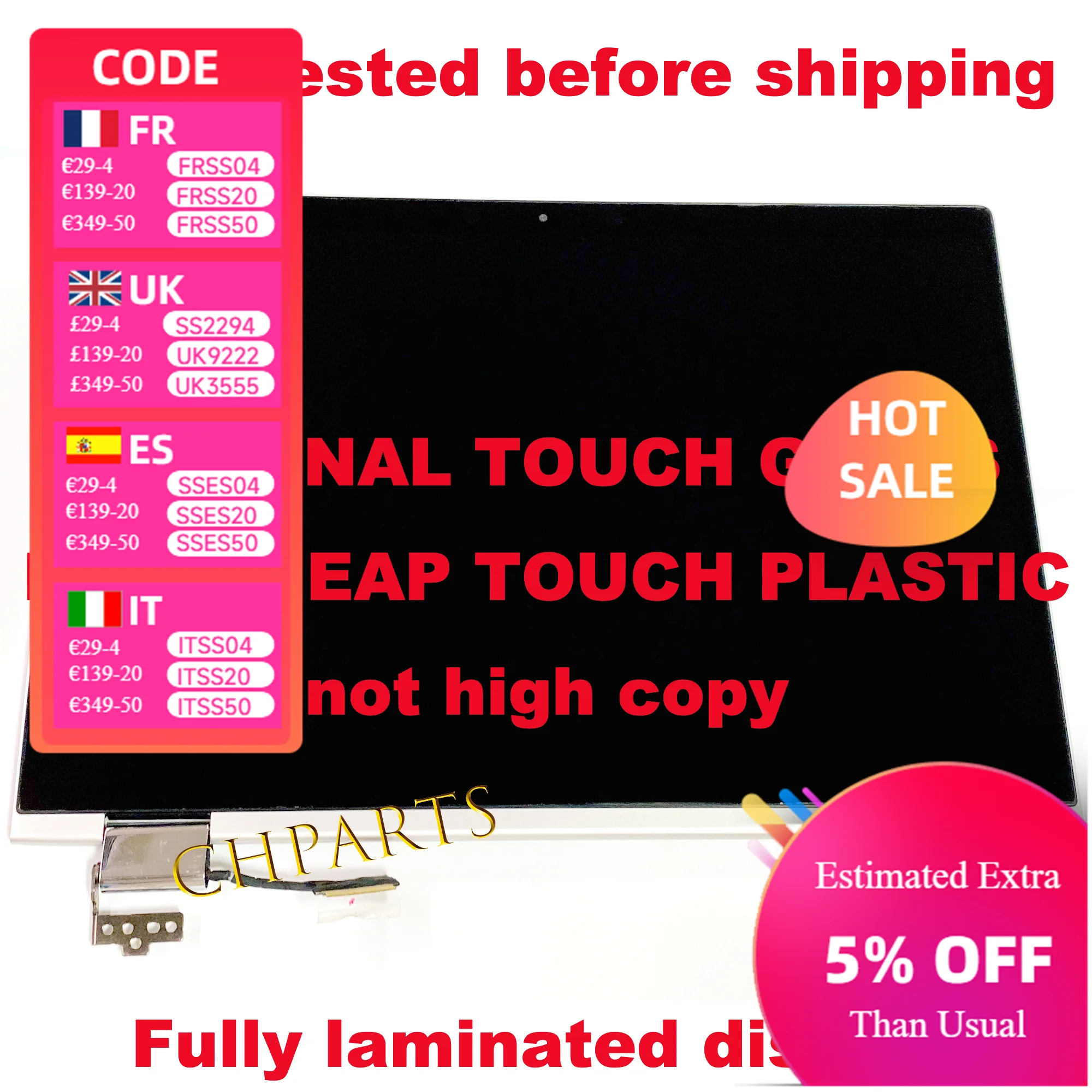 L18192-001 For HP Pavilion x360 14-CD Screen LCD Touch Display 14T-CD000 L18192-001 Assembly Replacement Matrix Panel
L18192-001 For HP Pavilion x360 14-CD Screen LCD Touch Display 14T-CD000 L18192-001 Assembly Replacement Matrix Panel