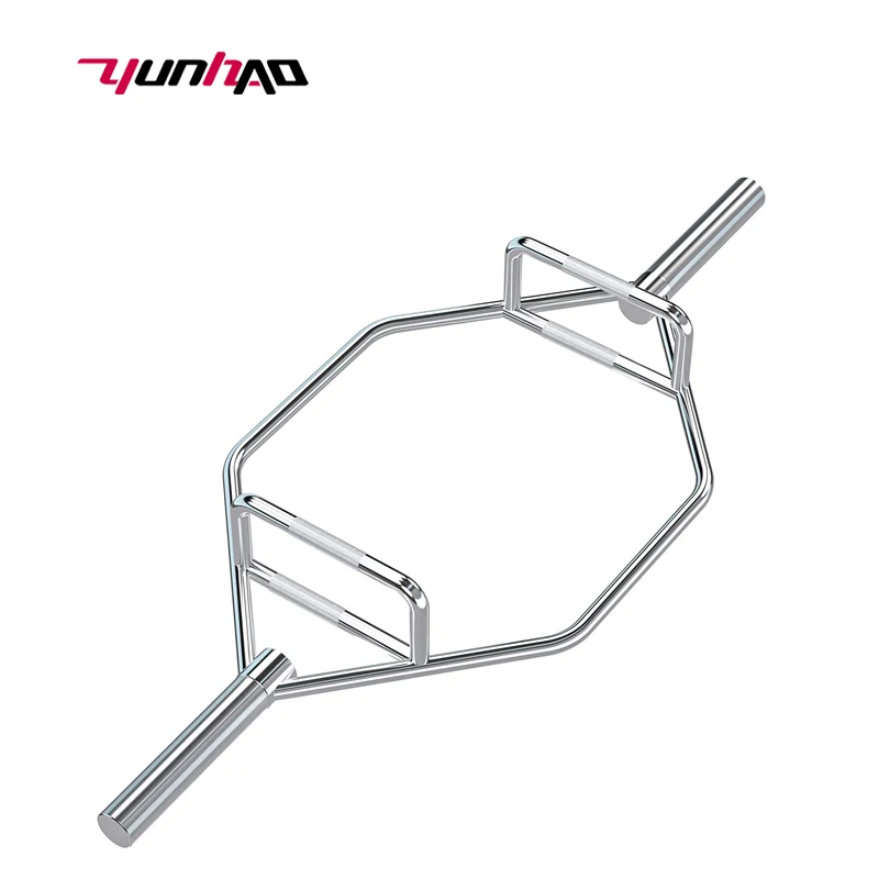 Factory Direct Custom Logo 20KG Chrome or Black Hex Trap Barbell Bar for Squats Deadlifts 700 LB Max Loading
Factory Direct Custom Logo 20KG Chrome or Black Hex Trap Barbell Bar for Squats Deadlifts 700 LB Max Loading
