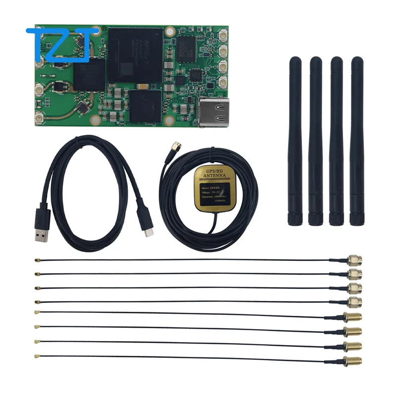 TZT HamGeek TinyB210 70MHz-6GHz Software Defined Radio Development Board SDR Support for Linux System
TZT HamGeek TinyB210 70MHz-6GHz Software Defined Radio Development Board SDR Support for Linux System