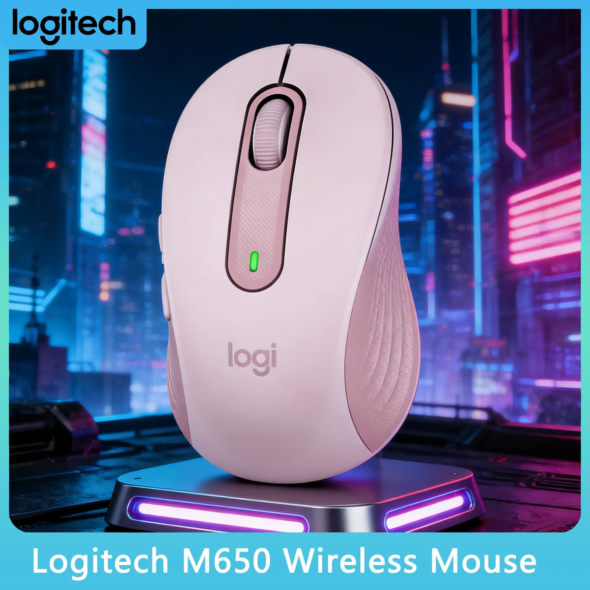 M650/M650 Wireless Mouse, 2 Connection Modes Multi-Device