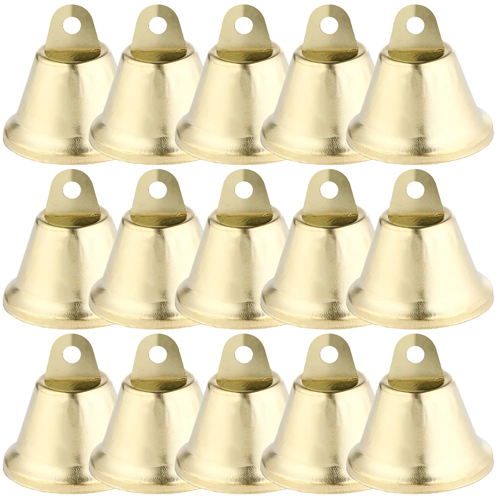 50 Pcs Bell Pendant Iron Christmas Ornaments for Xmas Bells Decoration Tree Crafts Decoration Holiday Wreath Bells Small
50 Pcs Bell Pendant Iron Christmas Ornaments for Xmas Bells Decoration Tree Crafts Decoration Holiday Wreath Bells Small