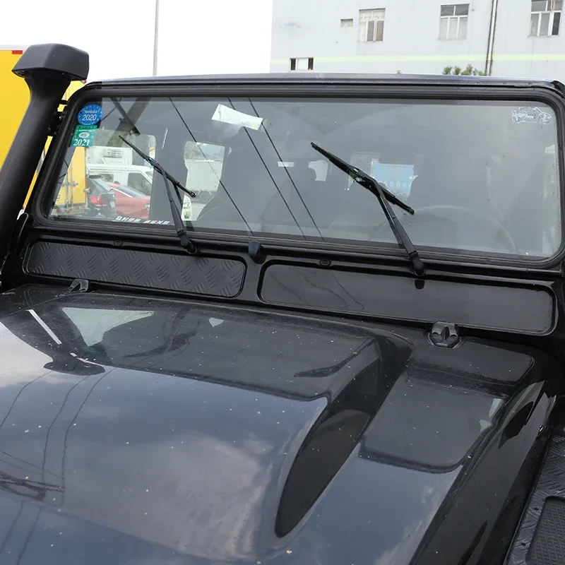 For 2004-2018 Land Rover Defender 110 130 front windshield lower trim panel, automotive exterior accessories
For 2004-2018 Land Rover Defender 110 130 front windshield lower trim panel, automotive exterior accessories