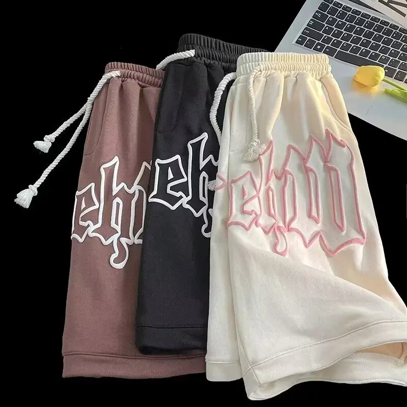 Women's Summer American Style Foam Shorts Loose Sports Casual Basketball Pants High Waist Straight Leg Polyester Fiber
Women's Summer American Style Foam Shorts Loose Sports Casual Basketball Pants High Waist Straight Leg Polyester Fiber