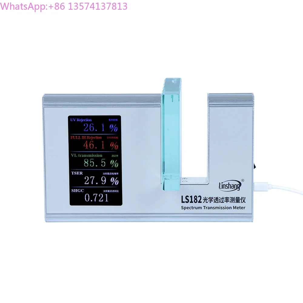Custom LS182 9 in 1 940nm 1400nm Full IR TSER SHGC Window Film Tester TSER Meter Transmission Meter
Custom LS182 9 in 1 940nm 1400nm Full IR TSER SHGC Window Film Tester TSER Meter Transmission Meter