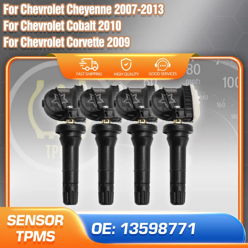 TPMS Sensor For Chevrolet Cheyenne 2007-2013 Chevrolet Cobalt 2010 Chevrolet Corvette 2009 Tire Pressure Monitor Sensor 13598771
TPMS Sensor For Chevrolet Cheyenne 2007-2013 Chevrolet Cobalt 2010 Chevrolet Corvette 2009 Tire Pressure Monitor Sensor 13598771