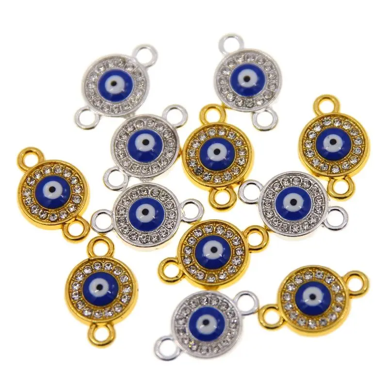50pcs 11*16mm Simple Small Mini Evil Eye Earring Alloy Charms Cute Handmade Bracelet Accessory DIY Eardrop Pendant Jewelry Mak
50pcs 11*16mm Simple Small Mini Evil Eye Earring Alloy Charms Cute Handmade Bracelet Accessory DIY Eardrop Pendant Jewelry Mak