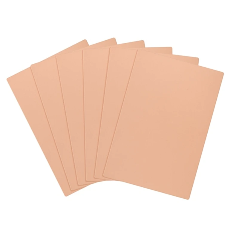 6PCS Tattoo Practice Skin 0.25CM Silicone Fake Skin Double-Sided For Permanent Makeup Training Supply Tattoo Accessory
6PCS Tattoo Practice Skin 0.25CM Silicone Fake Skin Double-Sided For Permanent Makeup Training Supply Tattoo Accessory