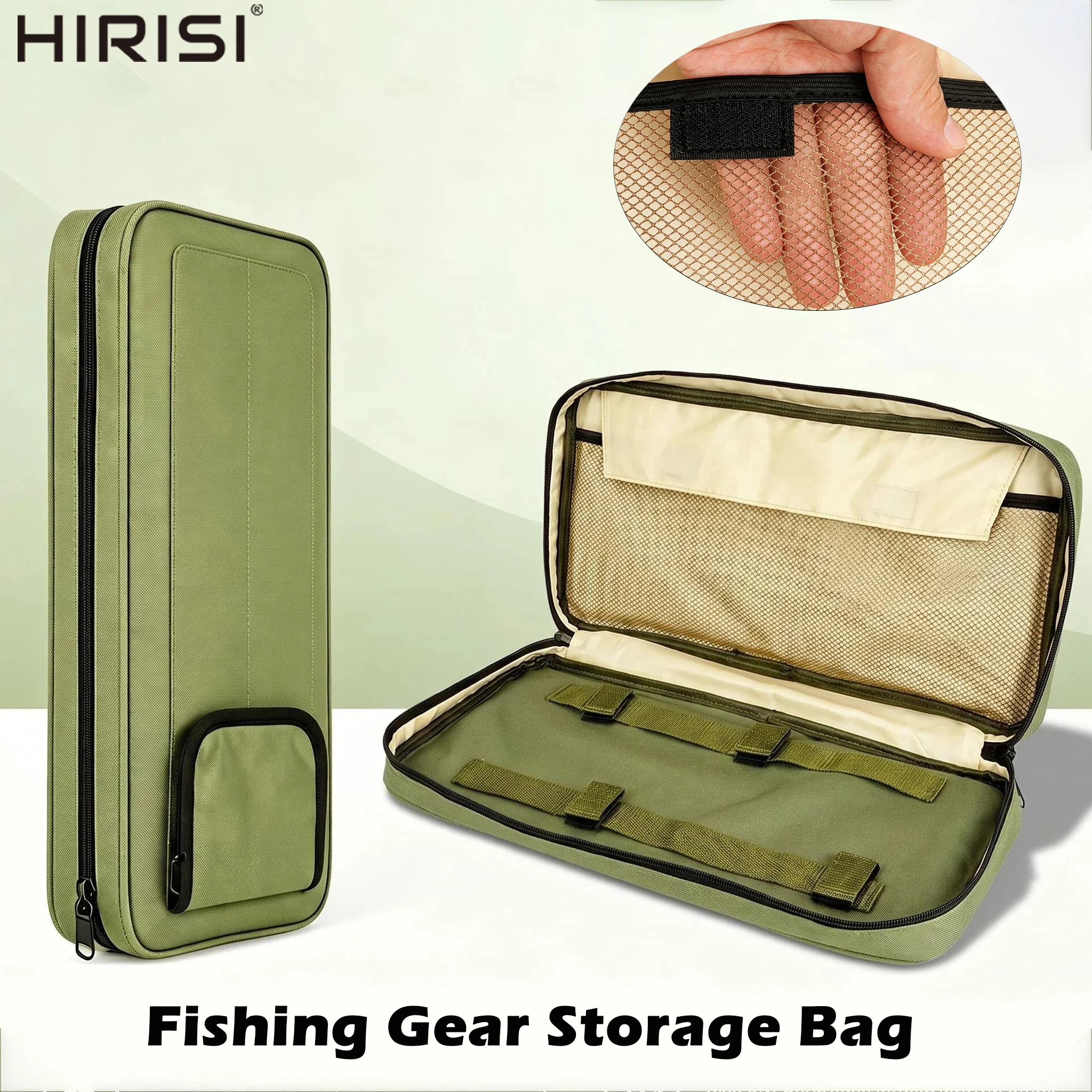 Hirisi Carp Fishing Tackle Storage Bag for Bite Alarm and Rod Pod, Oxford Cloth Carry Case
Hirisi Carp Fishing Tackle Storage Bag for Bite Alarm and Rod Pod, Oxford Cloth Carry Case