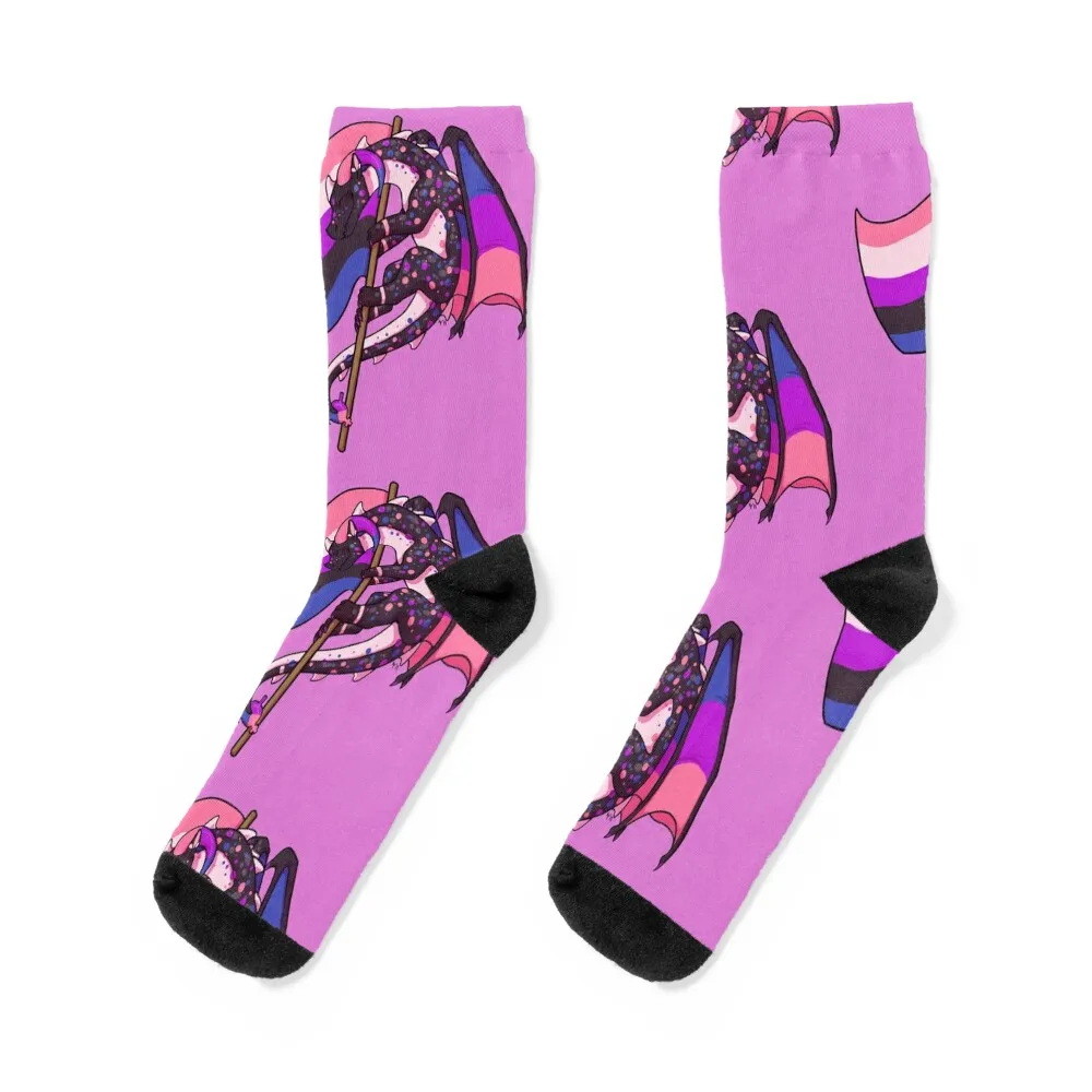 Носки Genderfluid Pride Flag Dragon (3-е издание), летние велосипедные носки для мужчин и женщин
Носки Genderfluid Pride Flag Dragon (3-е издание), летние велосипедные носки для мужчин и женщин