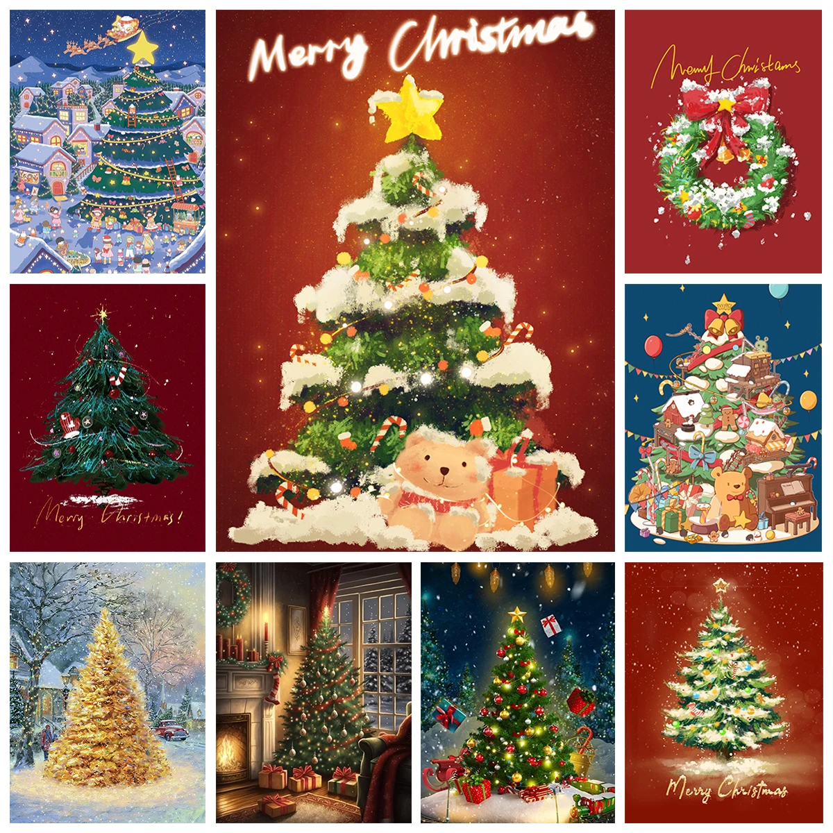 Рождественская елка DIY алмазная живопись проживание в семье ресторан гостиная спальня дом Рождественский декор стен праздничные подарки ручной работы
Рождественская елка DIY алмазная живопись проживание в семье ресторан гостиная спальня дом Рождественский декор стен праздничные подарки ручной работы