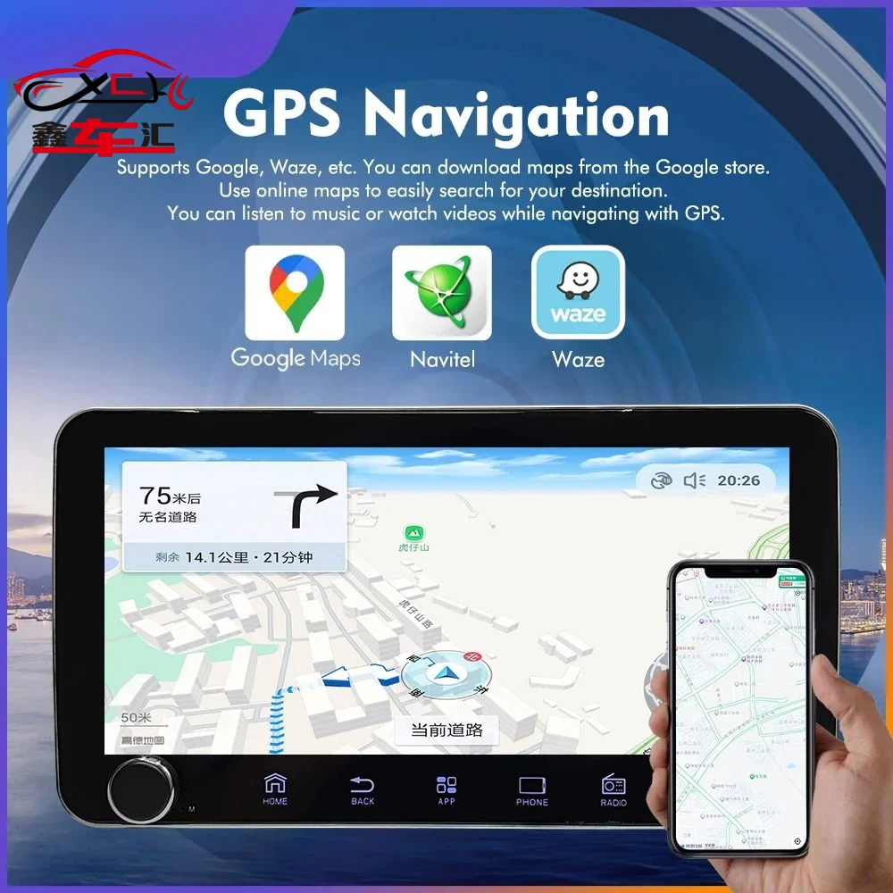 10 Inch Car Radio 1din Android 13 Auto Universal Multimedia Video Player Stereo GPS Navigation 4G CarPlay intelligent system
10 Inch Car Radio 1din Android 13 Auto Universal Multimedia Video Player Stereo GPS Navigation 4G CarPlay intelligent system