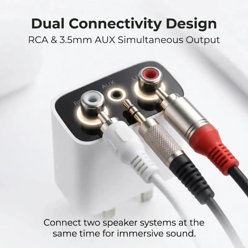 Bluetooth-compatible 5.3 Receiver Upgraded Old Speaker to Wireless for Old Stereo Speaker Home Music Streaming Stereo 896C
Bluetooth-compatible 5.3 Receiver Upgraded Old Speaker to Wireless for Old Stereo Speaker Home Music Streaming Stereo 896C