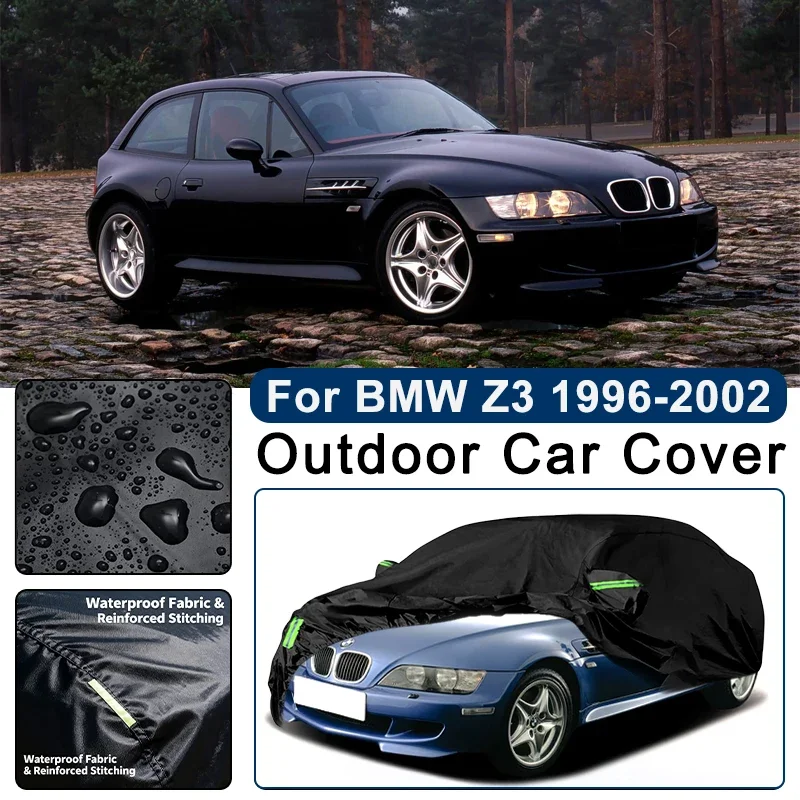 Outdoor Car Cover Waterproof Dustproof UV Sun Protection, Full Car Protector Exterior Accessories For BMW Z3 1996-2002
Outdoor Car Cover Waterproof Dustproof UV Sun Protection, Full Car Protector Exterior Accessories For BMW Z3 1996-2002