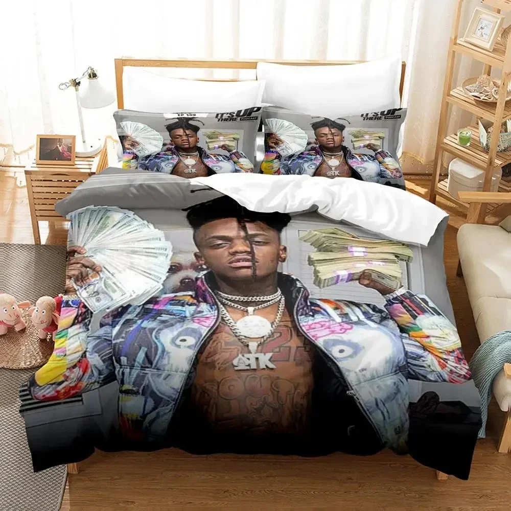 RIP Jaydayoungan Rapper Bedding Set Boys Girls Twin Queen Size Duvet Cover Pillowcase Bed Kids Adult Fashion Home Textileextile
RIP Jaydayoungan Rapper Bedding Set Boys Girls Twin Queen Size Duvet Cover Pillowcase Bed Kids Adult Fashion Home Textileextile