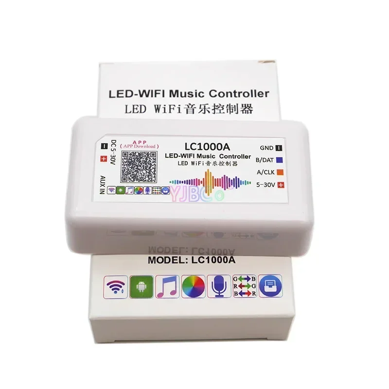 LED Digital RGB Pixel Strip Wifi SPI Music Spectrum Controller 1024 Pixels Matrix Panel Screen Dimmer
LED Digital RGB Pixel Strip Wifi SPI Music Spectrum Controller 1024 Pixels Matrix Panel Screen Dimmer