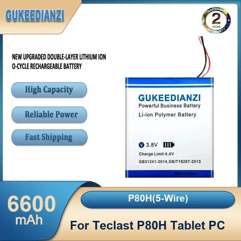 Battery For Teclast M40 5 Wire Plug P20HD 98 4G ID N6H1 P20 HD Lines F7 Plus 30154200P 7 T40 Plus/T40 Pro Tablet PC Battery F5
Battery For Teclast M40 5 Wire Plug P20HD 98 4G ID N6H1 P20 HD Lines F7 Plus 30154200P 7 T40 Plus/T40 Pro Tablet PC Battery F5