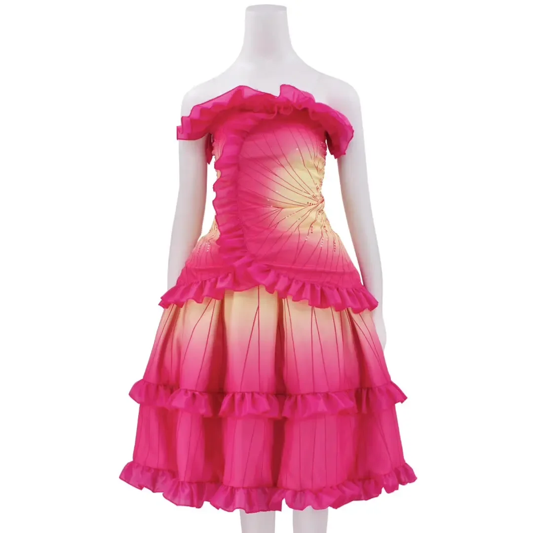 Fantasia Glinda Cosplay Costume Wicked Disguise Woman Dress Halloween Carnival Party Clothing
Fantasia Glinda Cosplay Costume Wicked Disguise Woman Dress Halloween Carnival Party Clothing