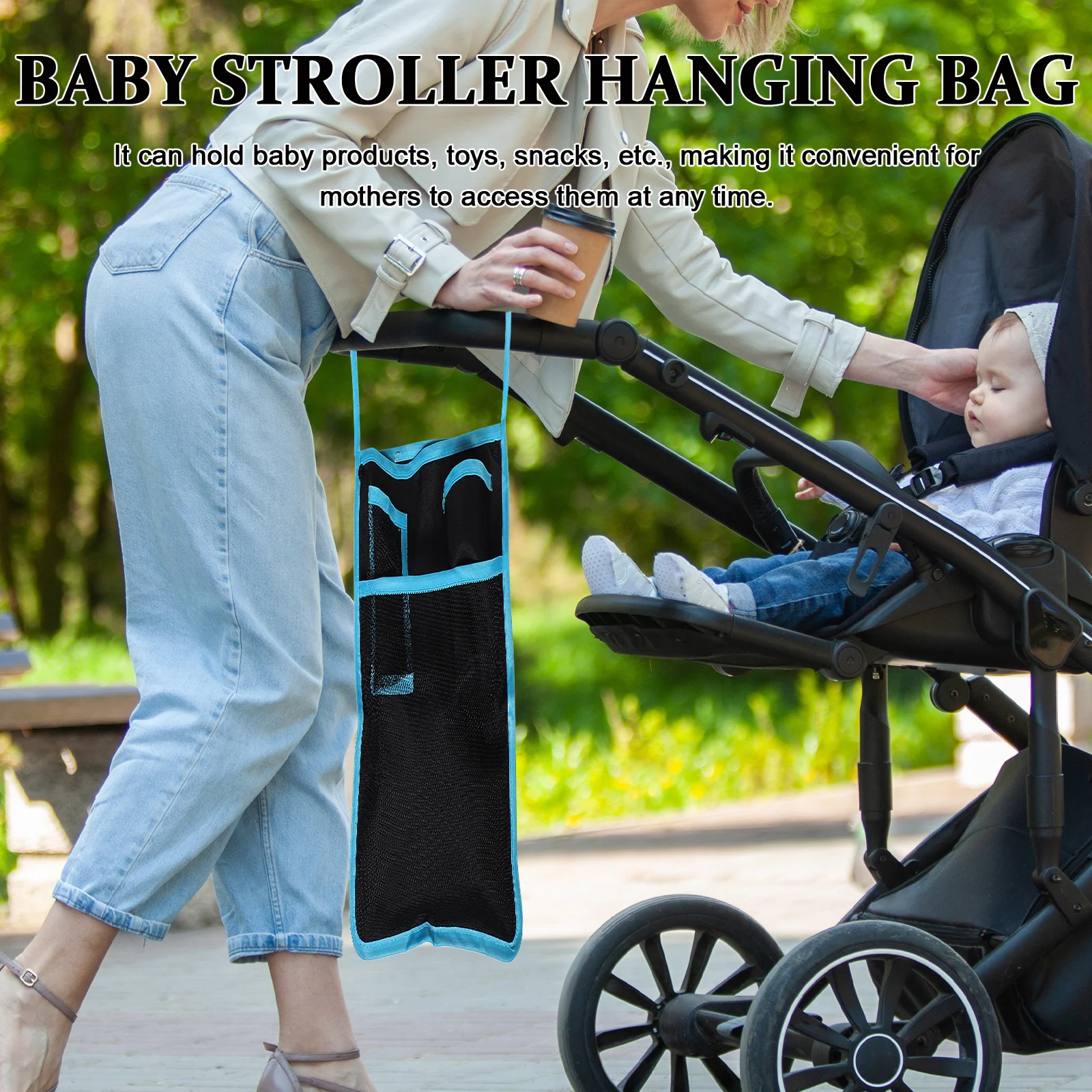 Multi-Functional Baby Stroller Hanging Bag Large Capacity Portable Organizer Storage Bag for Stroller Accessories Baby
Multi-Functional Baby Stroller Hanging Bag Large Capacity Portable Organizer Storage Bag for Stroller Accessories Baby
