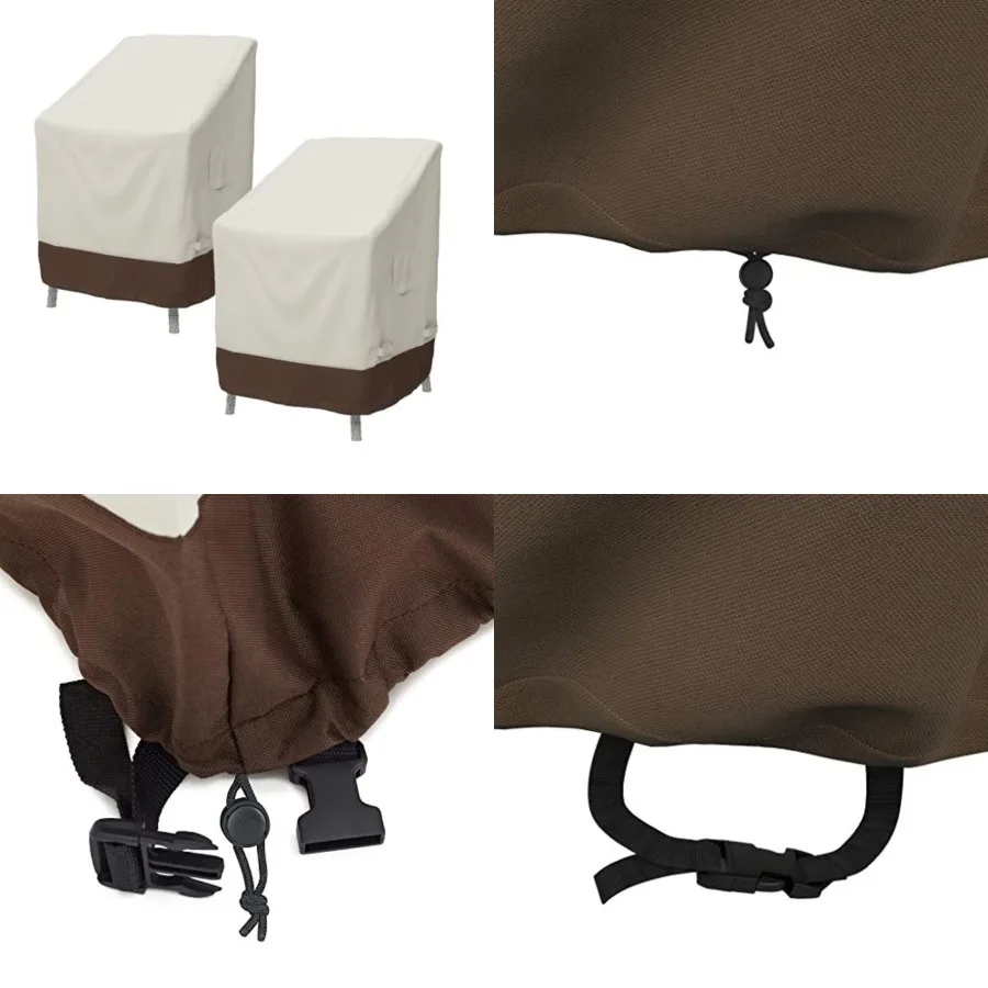 Outdoor Patio Chair Covers, Waterproof, Anti-UV, Weather Resistant, Durable,,Beige/Tan
Outdoor Patio Chair Covers, Waterproof, Anti-UV, Weather Resistant, Durable,,Beige/Tan