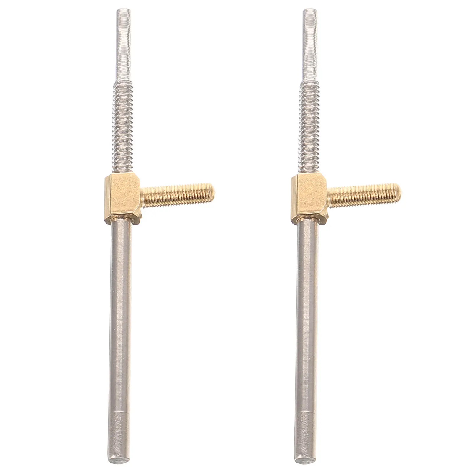 2Pcs Bow Screw Fittings Replacement Parts Silver Viola Sturdy Metal Compact Lightweight Accessories Violin
2Pcs Bow Screw Fittings Replacement Parts Silver Viola Sturdy Metal Compact Lightweight Accessories Violin