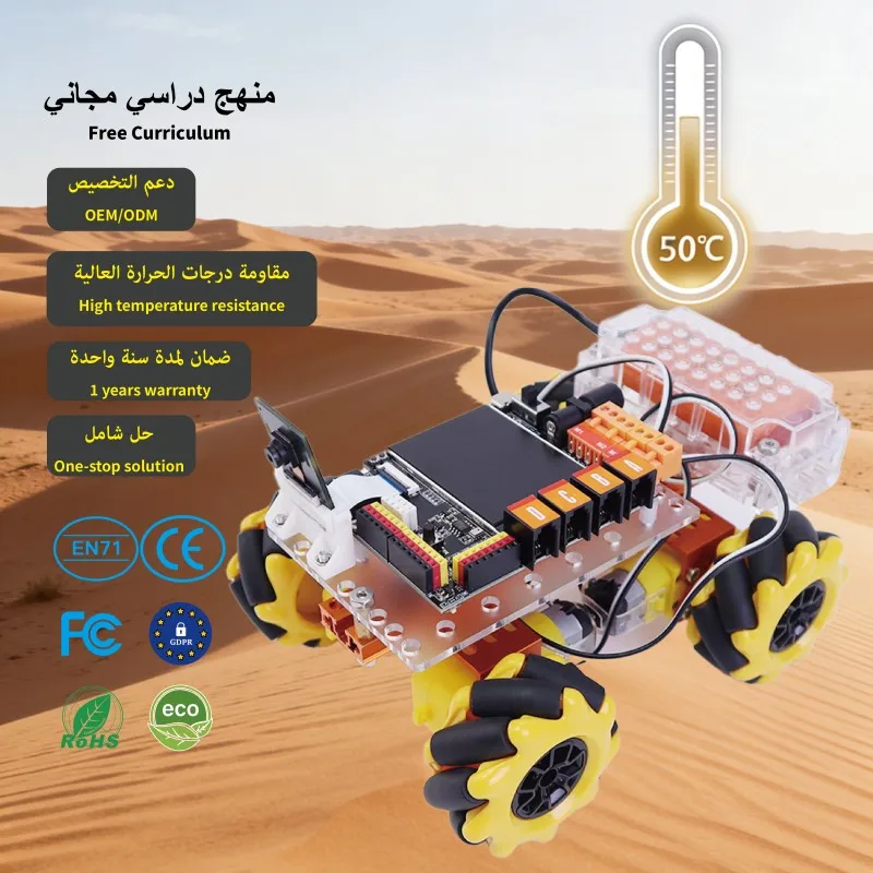 Middle East Elf K210 Mainboard Smart Car Robot Kits Programming Educational Ai Machine Learning Starter Kit for Electronic Lab
Middle East Elf K210 Mainboard Smart Car Robot Kits Programming Educational Ai Machine Learning Starter Kit for Electronic Lab