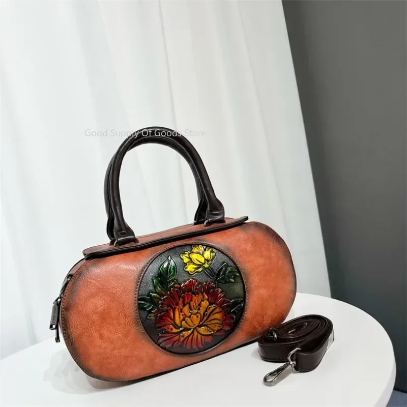 Vintage Embossed Boston Bags for Women Luxury Designer Shoulder Bags Cheongsam Dress Tote Bags Ladies Purse Ethnic Handbag
Vintage Embossed Boston Bags for Women Luxury Designer Shoulder Bags Cheongsam Dress Tote Bags Ladies Purse Ethnic Handbag